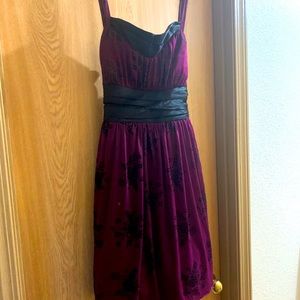 Semi formal plum dress